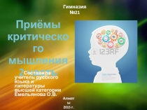 Презентация по стратегиям преподавания Приёмы критического мышления. 2 часть
