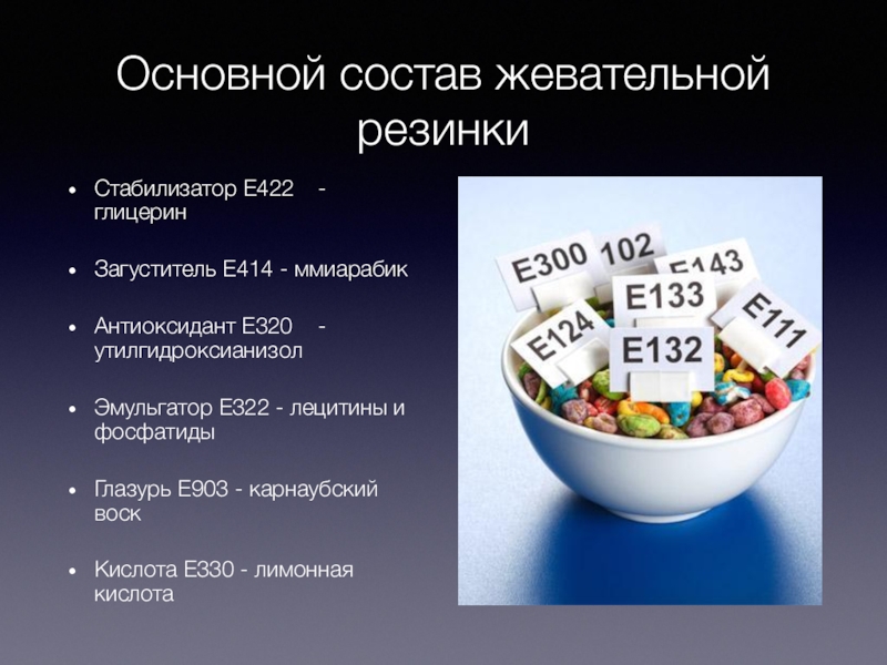 Проект тайна жевательной резинки