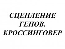 Презентация по биологии на тему Сцепленность с полом