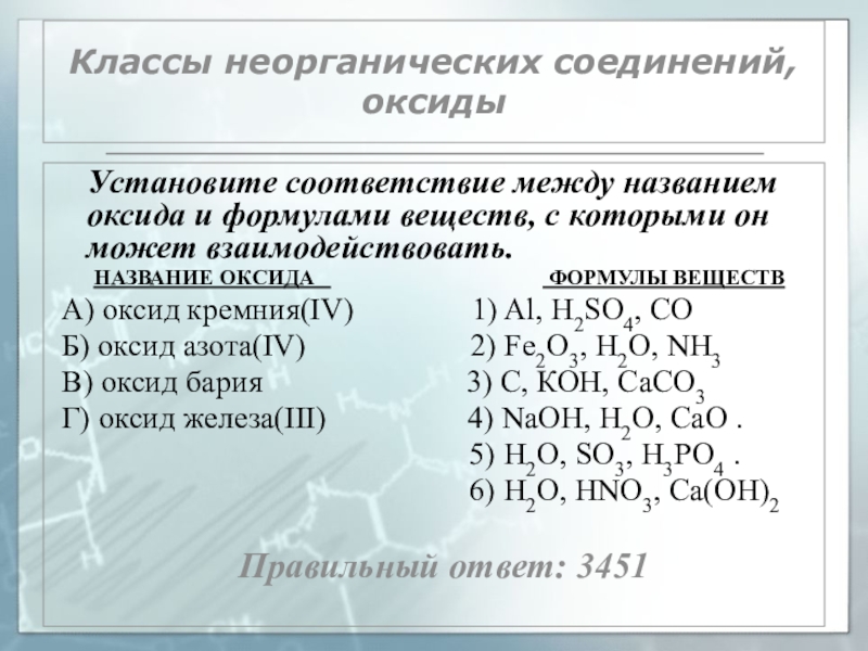 Hno2 название оксида