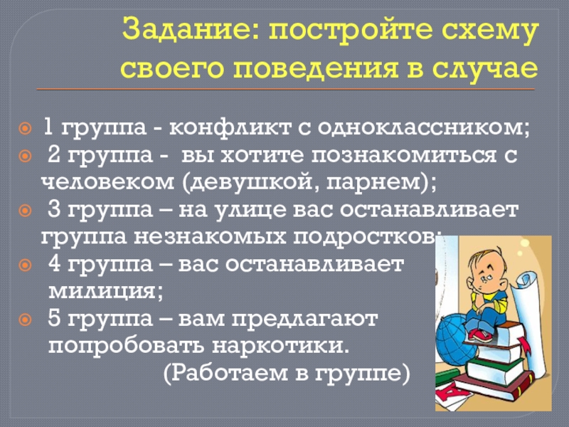 Задача подростков. Начертить схему закона послушного гражданина Обществознание. Доклад подросток и его права. Миссия строится.