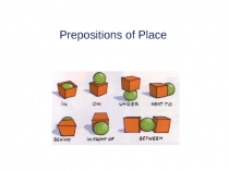 Презентация по английскому языку Предлоги места(3 класс)