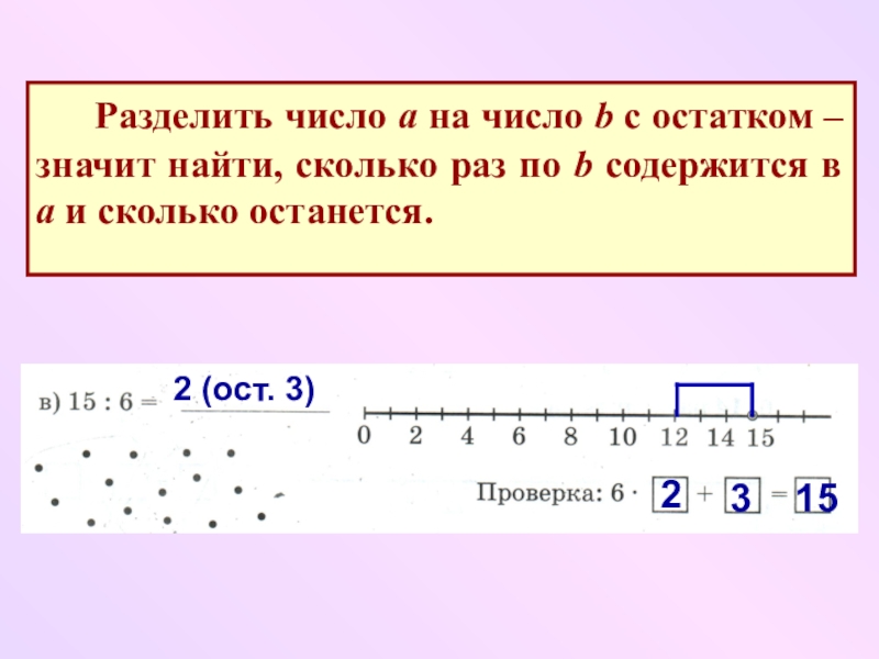 Презентация деление чисел