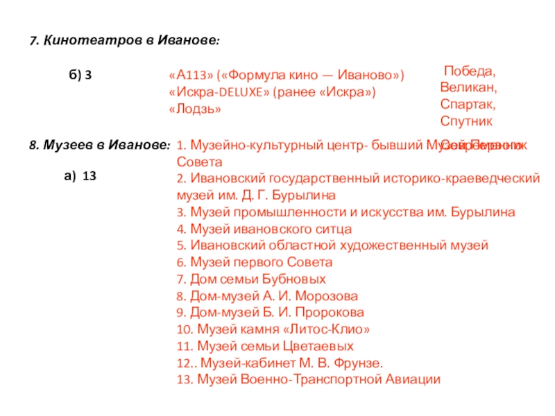 А113 иваново расписание