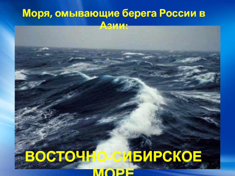 Какое море омывающее россию самое большое. Моря омывающие Россию. Моря омывающие берега России. Восточно Сибирское море. Восточно-Сибирское море омывает Россию.