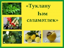 Презентация Питание (на татарском языке)