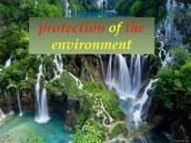 Презентация по английскому языку на тему Защита окружающей среды (7 класс)