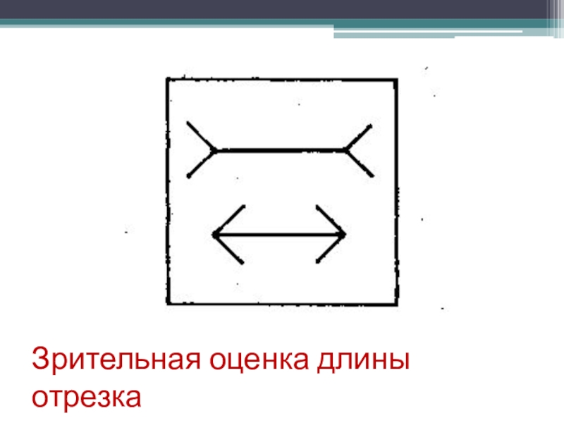 Неверно оценить. Неверная оценка длины отрезков.