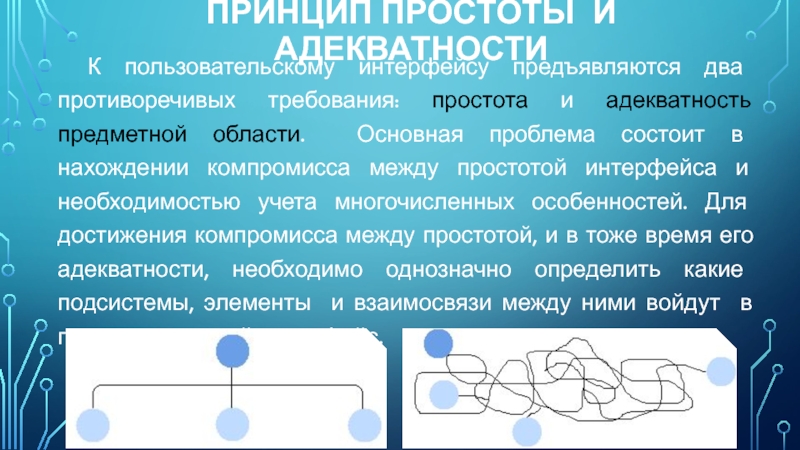 Структура 3. Принцип простоты интерфейса. Принцип простоты и адекватности интерфейса. Основные принципы построения пользовательского интерфейса.. Простота пользовательского интерфейса – это.