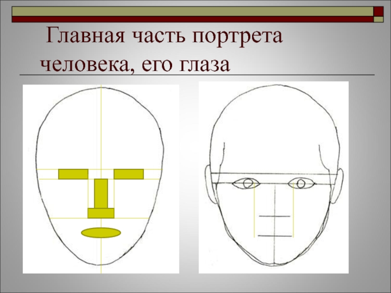 Схема лица изо 6 класс - 87 фото