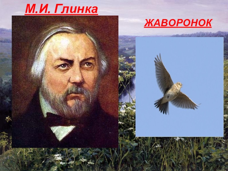 Глинка жаворонок картинка