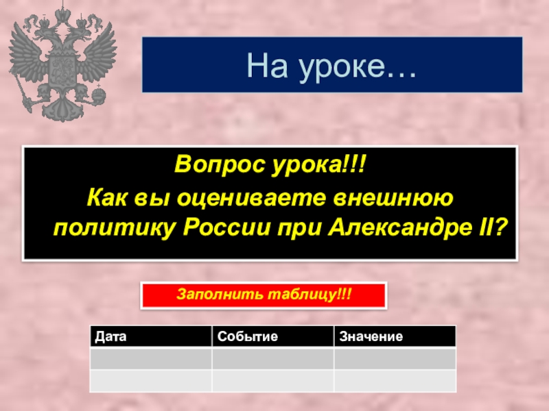 Реферат: Россия и Польша при Александре II