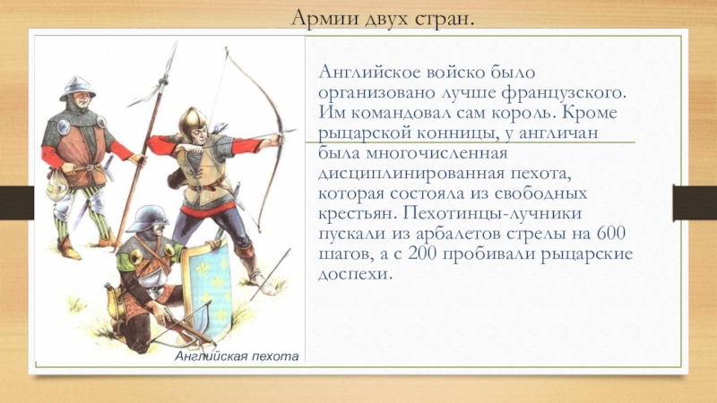 История средних веков 6 донской. 100 Летняя война 6 класс история. Столетняя война армии двух стран таблица. 100 Летняя война доклад. Столетняя война 6 класс армии Англии и Франции.