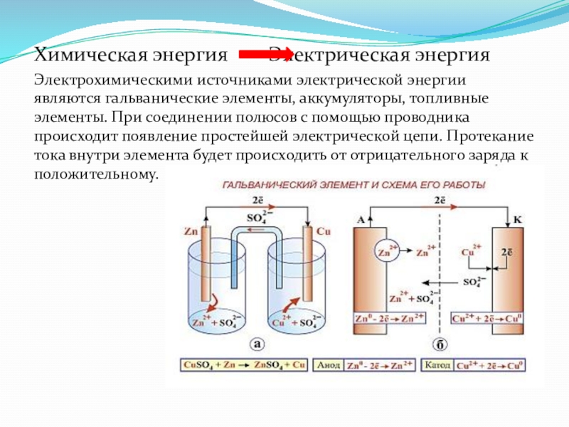 Гальванические элементы и аккумуляторы