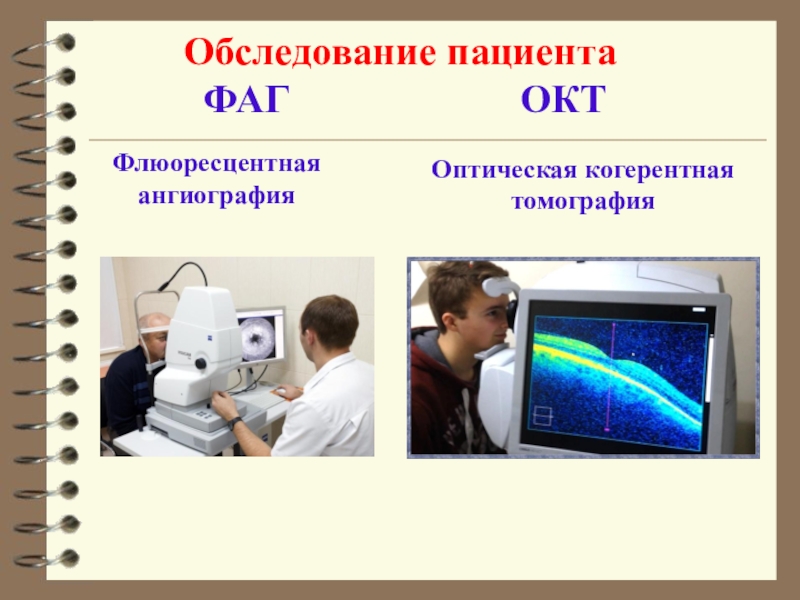 Современные методы исследования в офтальмологии презентация