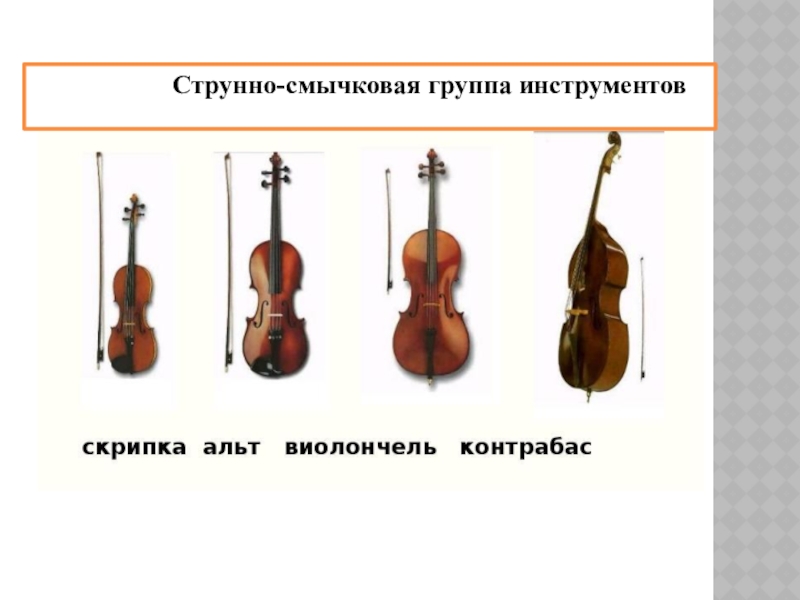 Рисунок струнного инструмента 3 класс