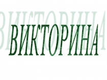 Презентация Викторина по ОБЖ