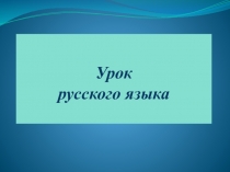 Презентация к уроку русского языка по теме: Имя существительное