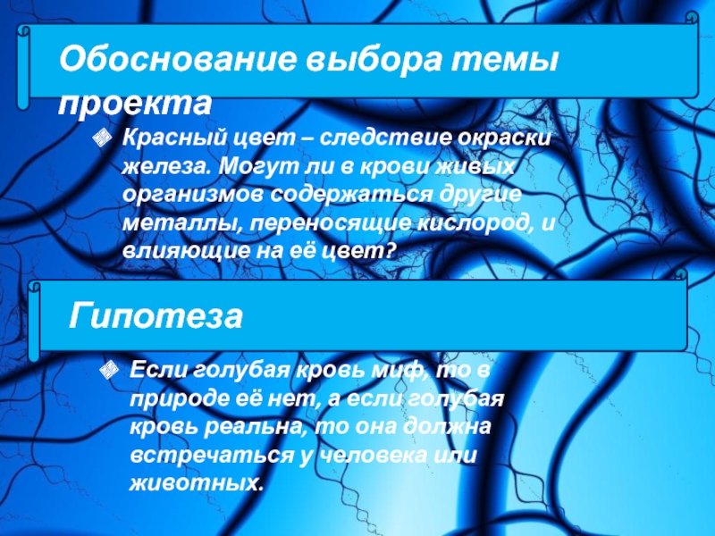 Голубая кровь правда или миф презентация