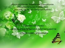 Презентация Чудесная Гусеница исследовательский проект