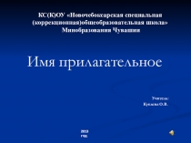 Презентация по логопедии на тему Имя прилагательное