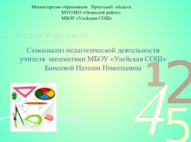 Презентация самоанализ педагогической деятельности