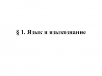 Презентация по русскому языку на тему Язык и общение.