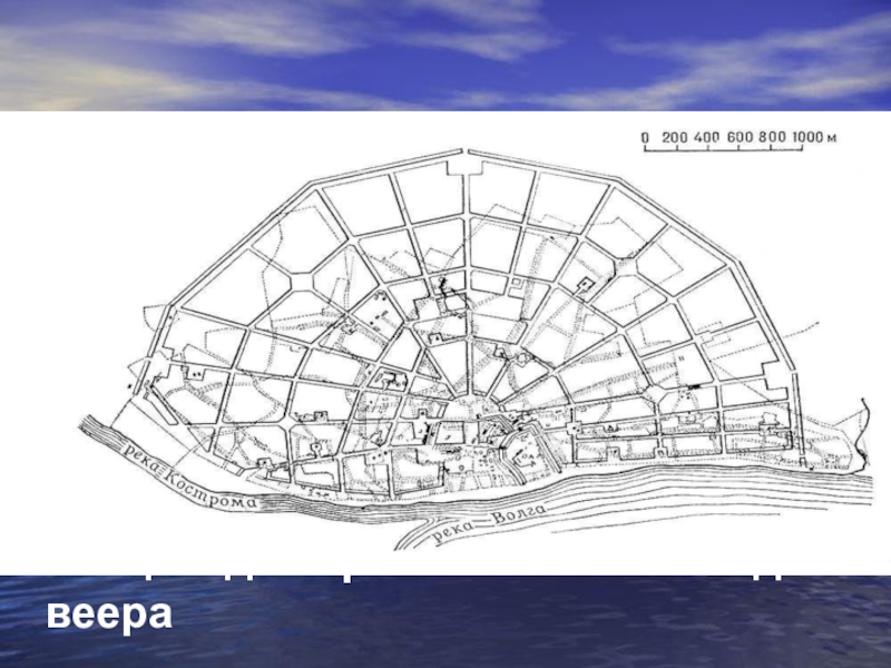 Кострома в виде веера картинки