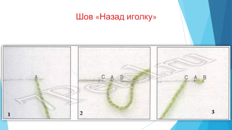 Шов назад иголку. Шов петлеобразный «назад иголку». Шов назад иголку пошагово. Шов назад иголка схема. Шов назад иголку описание.