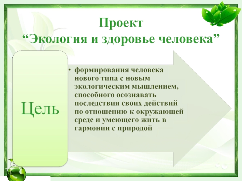 Как написать экологический проект