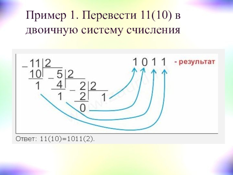 Число 11 из двоичной в десятичную. 10 В двоичной системе. 10 Перевести в двоичную систему. 11 В двоичной системе счисления. 10 В двоичной системе счисления.