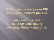 Презентация Цильнинский сахарный завод