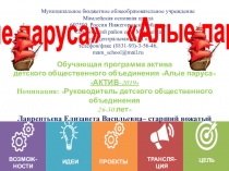 Презентация Программа обучения детского актива