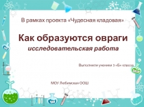 Презентация по теме Овраги.