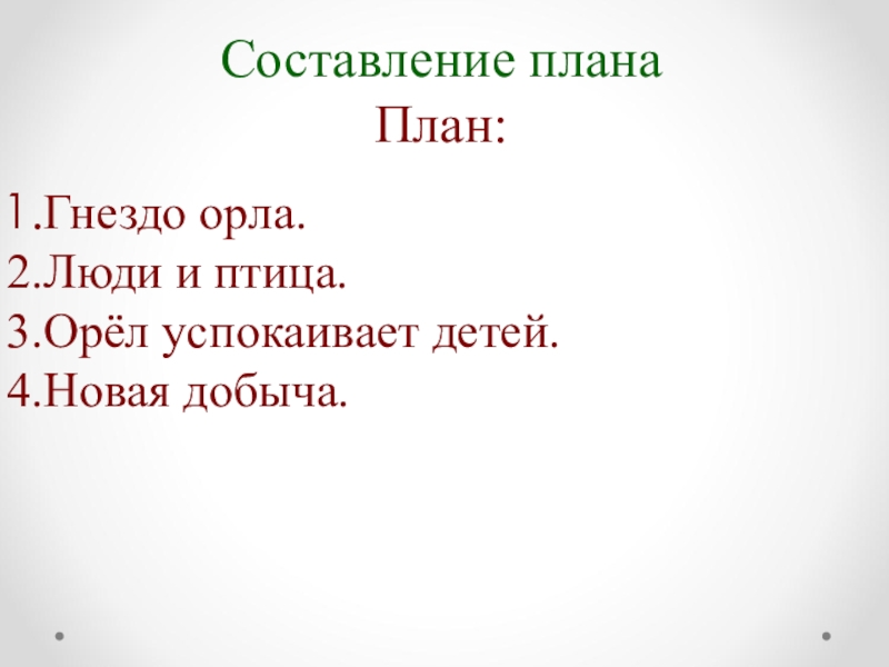 ПРЕЗЕНТАЦИЯ ОРЛА 4 КЛАСС