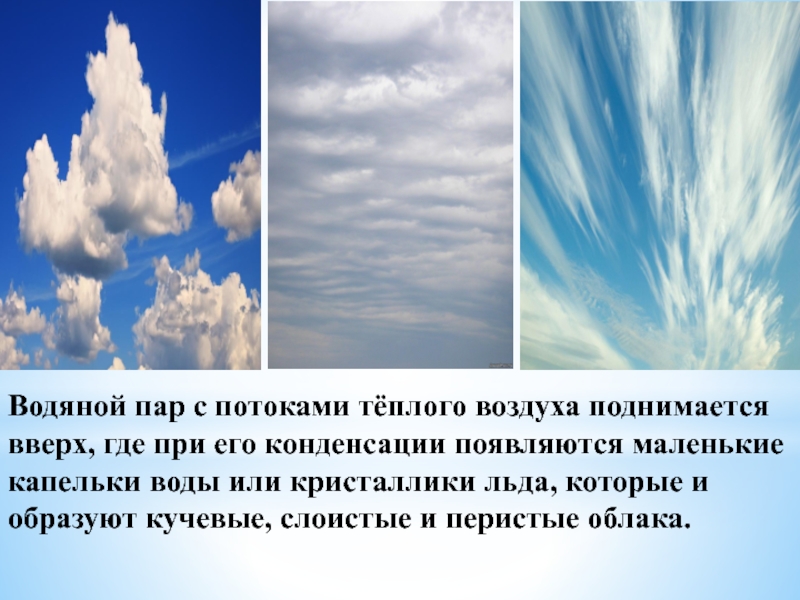 Теплый воздух стремится. Водяной пар. Водяной пар и облака. Водяной пар в атмосфере облака. Воды и водяного пара в атмосфере.