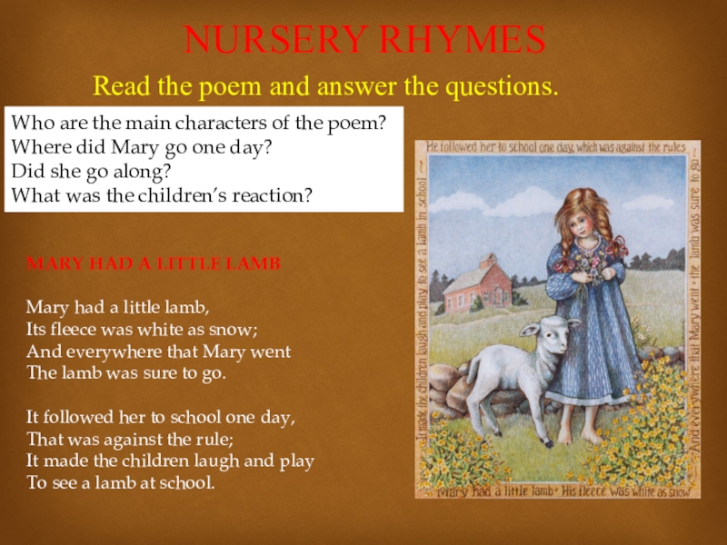 Little lamb перевод. Mary had a little Lamb текст. Mary had a little Lamb poem. And everywhere that Mary went, the Lamb was sure to go по английскому. Lamb перевод.