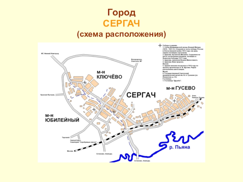 Карта россии сергач