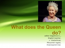 Презентация по английскому языку на тему Монархия