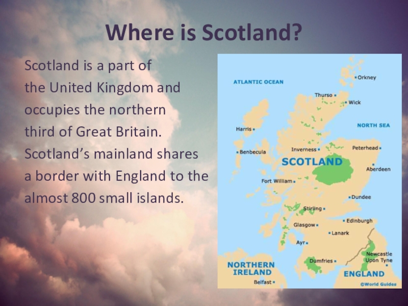 Scotland презентация на английском