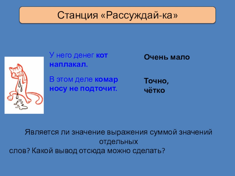 Значение слова кот. Значение словосочетание кот наплакал. Значение фразы кот наплакал. Кот наплакал антоним. Комар носу не подточит Антонимичный фразеологизм.