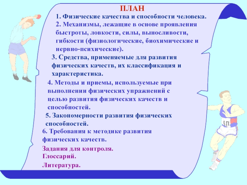 Физические навыки. План физических качеств. Физиологические качества человека. Способности человека план.