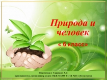 Презентация по ОБЖ на тему Природа и человек