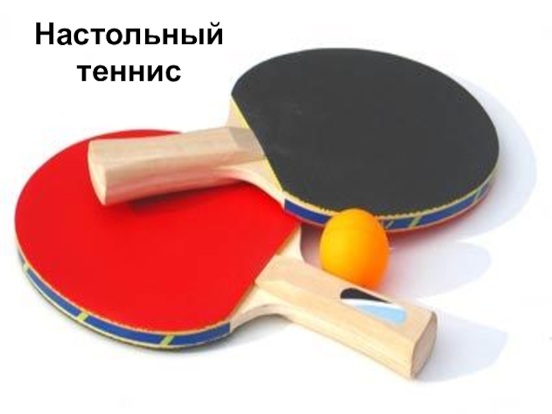 Презентация по физической культуре на тему Настольный теннис