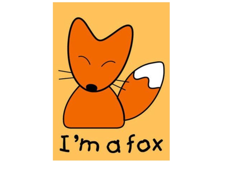 Наклейки Baby Fox. Write fox