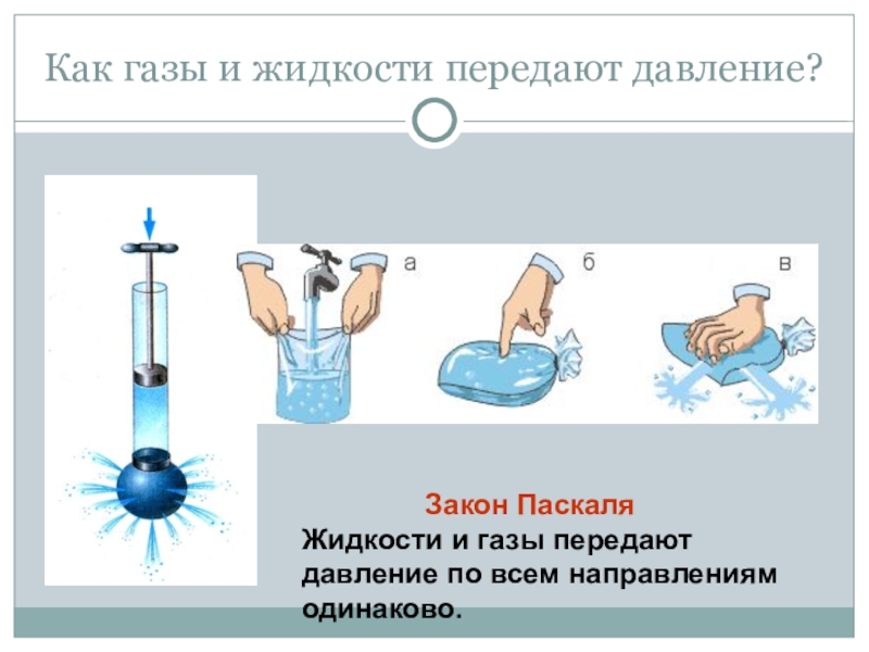 Проект по физике на тему давление