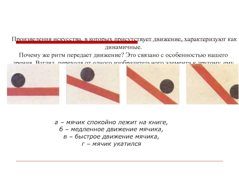 Как передать динамику в рисунке