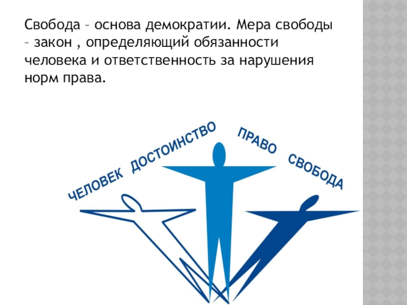 Свобода человека закон. Свобода и закон. Свобода и демократия. Свобода равенство демократия. Символ демократии и прав человека-.