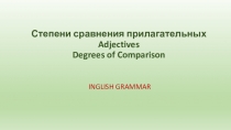 Презентация по английскому языку по теме Степени сравнения прилагательных (УМК Starlight 6 класс)