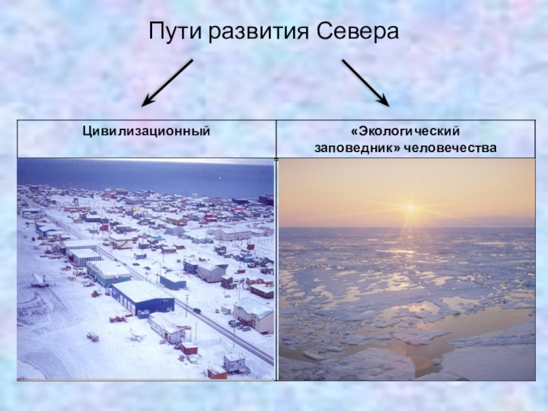 Реферат: Экономические проблемы развития Севера России